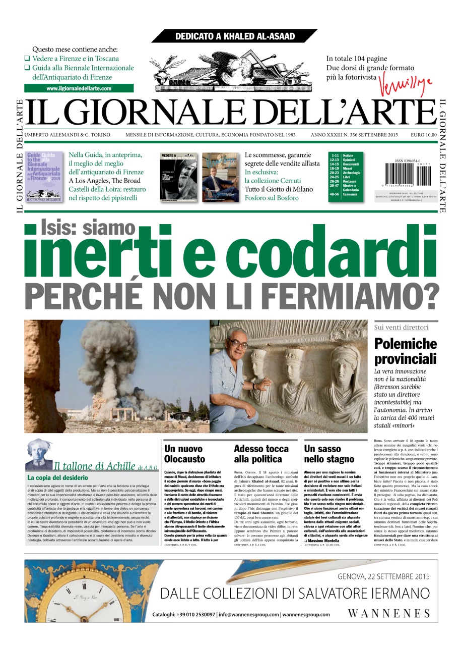 Il Giornale Dell’Arte Preview Pages