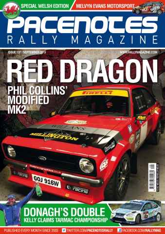 Pacenotes Rally magazine issue Issue 137 - September 2015