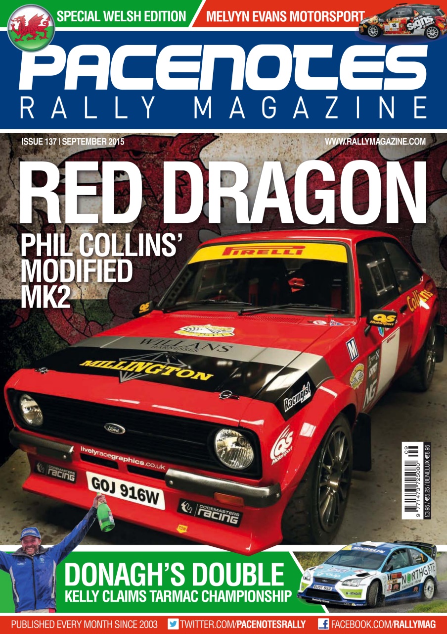 Pacenotes Rally magazine Preview Pages