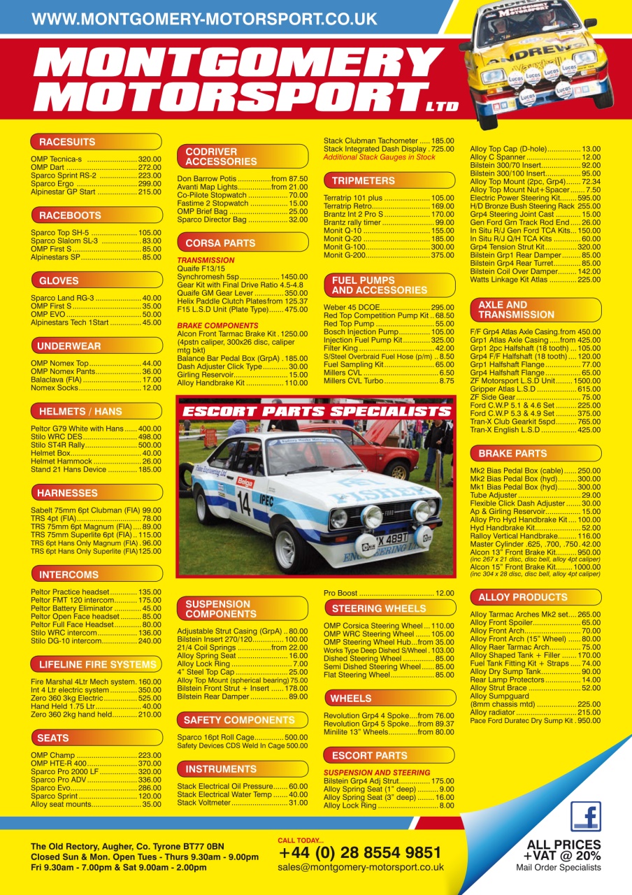 Pacenotes Rally magazine Preview Pages