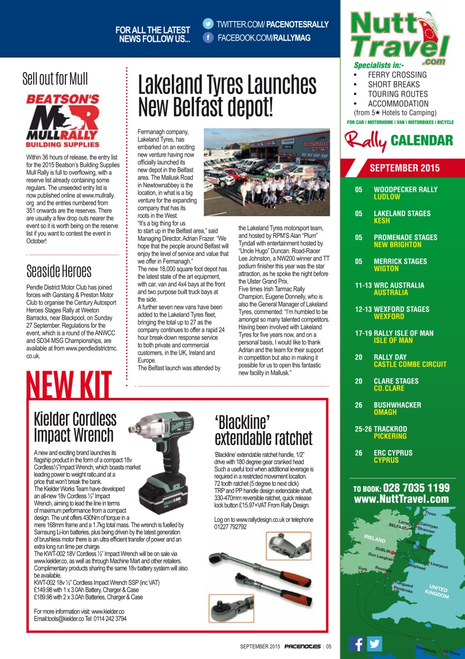 Pacenotes Rally magazine Preview Pages