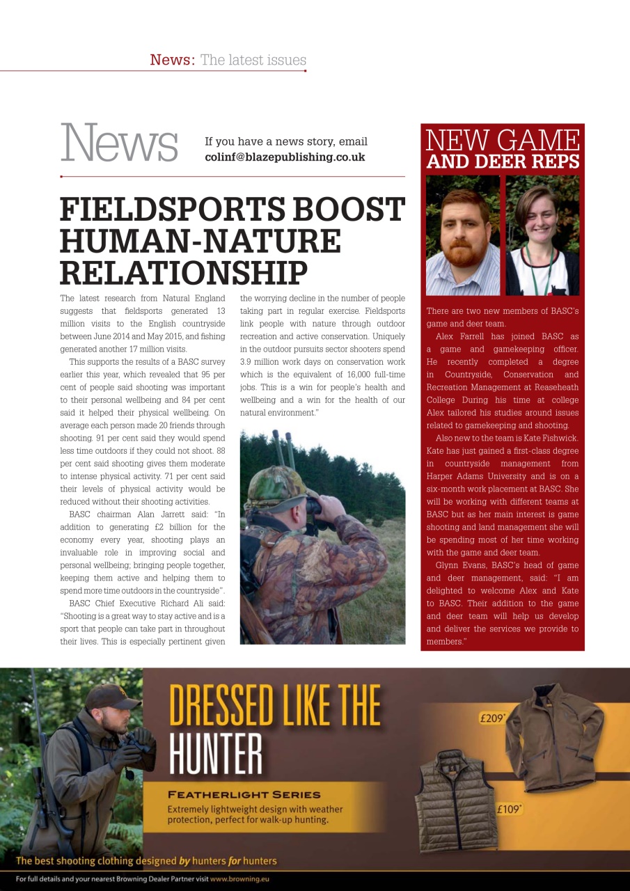 Sporting Rifle Preview Pages