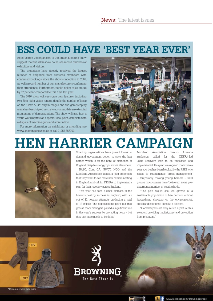 Sporting Rifle Preview Pages