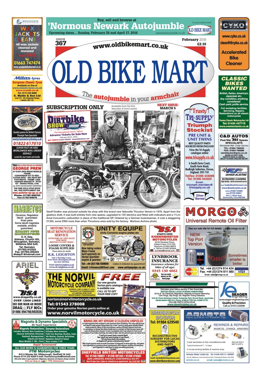 Old Bike Mart Preview Pages