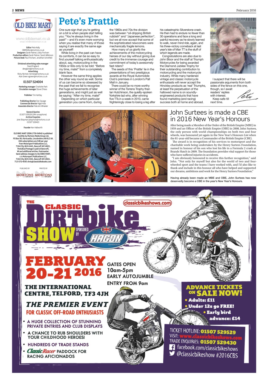 Old Bike Mart Preview Pages