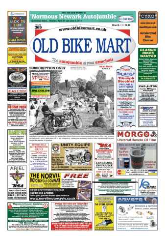 Old Bike Mart issue March 2016