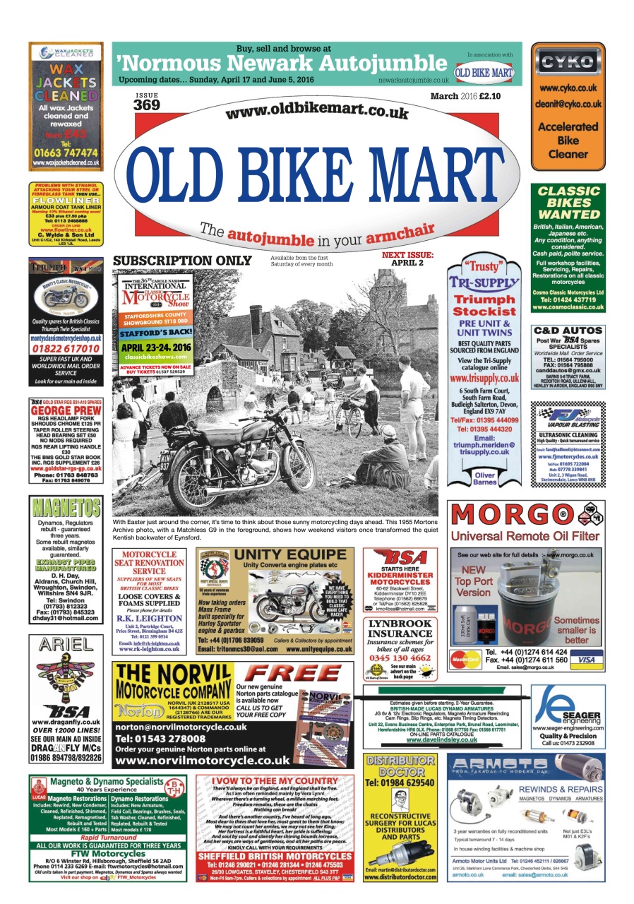 Old Bike Mart Preview Pages