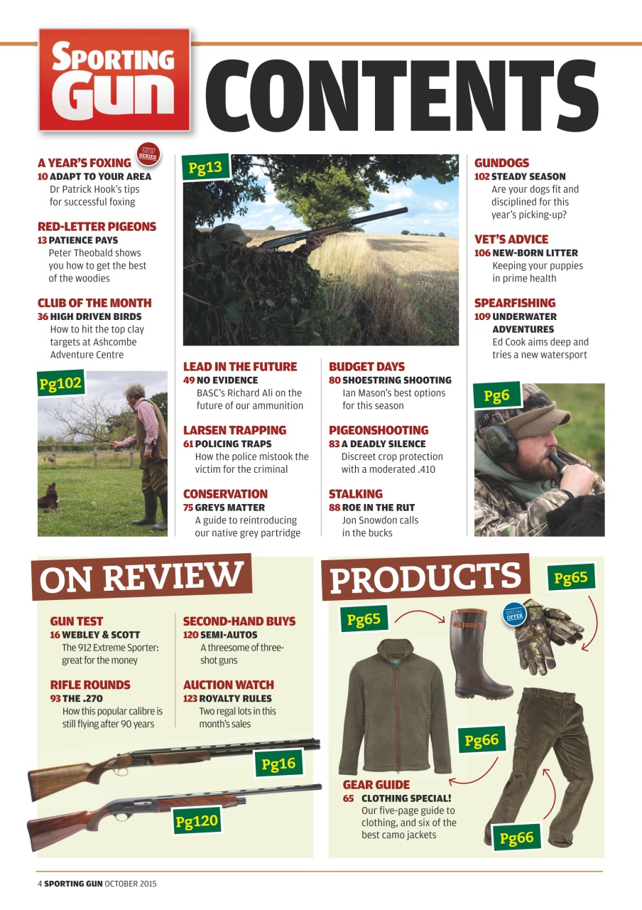 Sporting Gun Preview Pages
