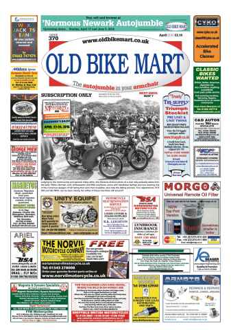 Old Bike Mart issue April 2016