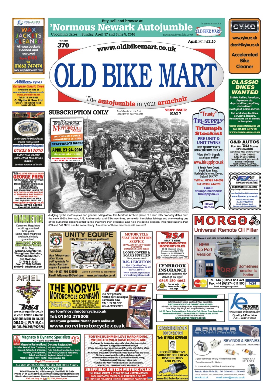 Old Bike Mart Preview Pages