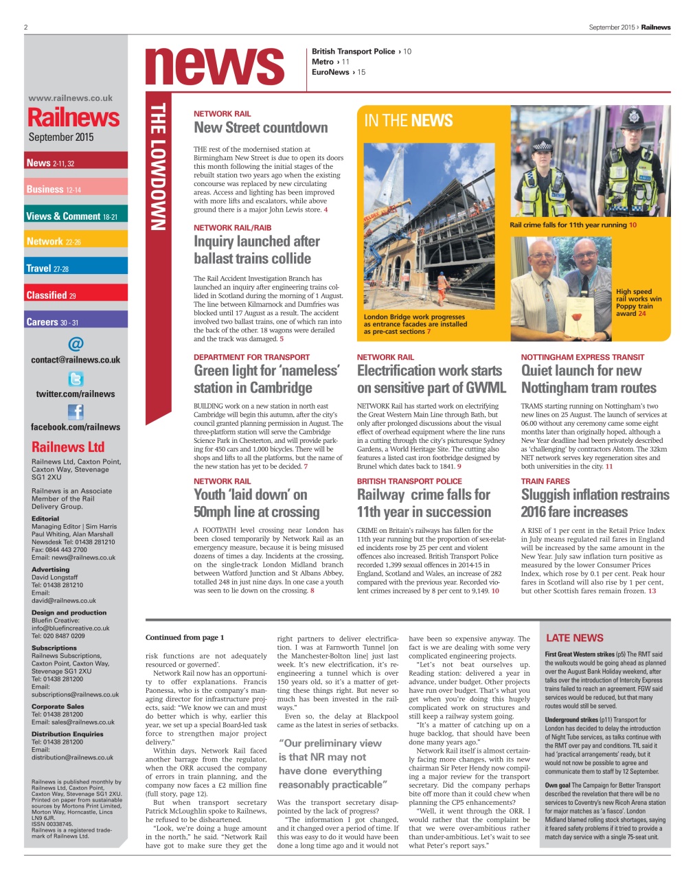 Railnews Preview Pages