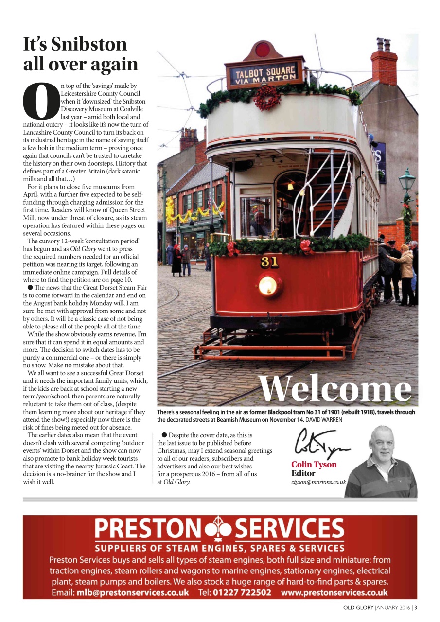 Old Glory Magazine Preview Pages