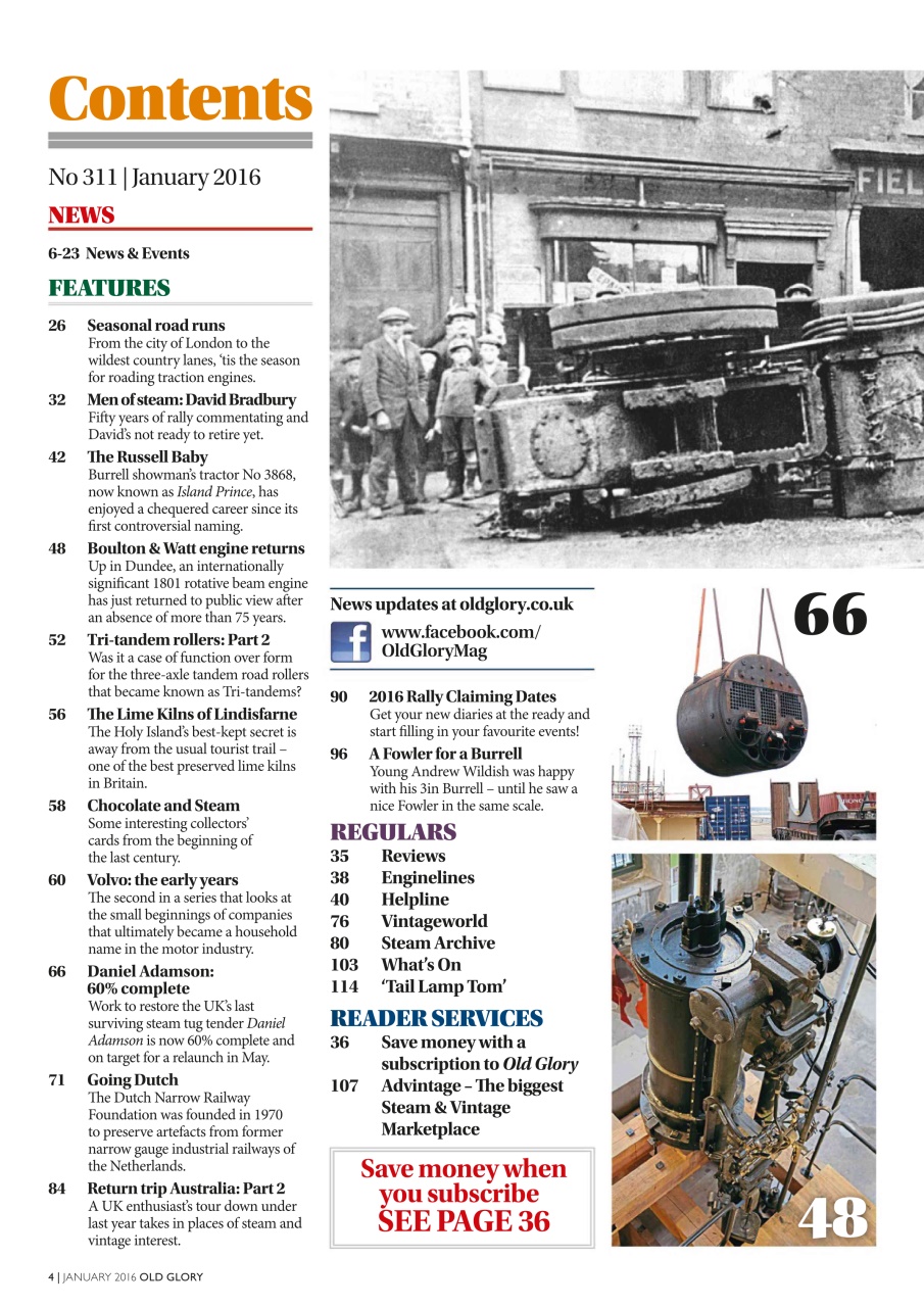 Old Glory Magazine Preview Pages