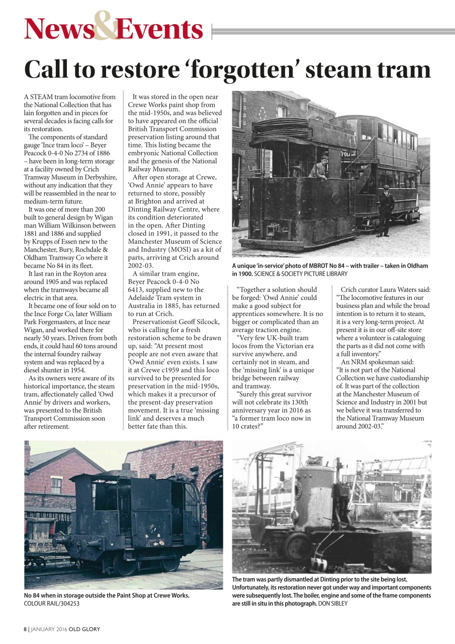 Old Glory Magazine Preview Pages