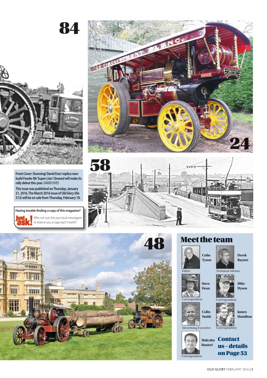 Old Glory Magazine Preview Pages