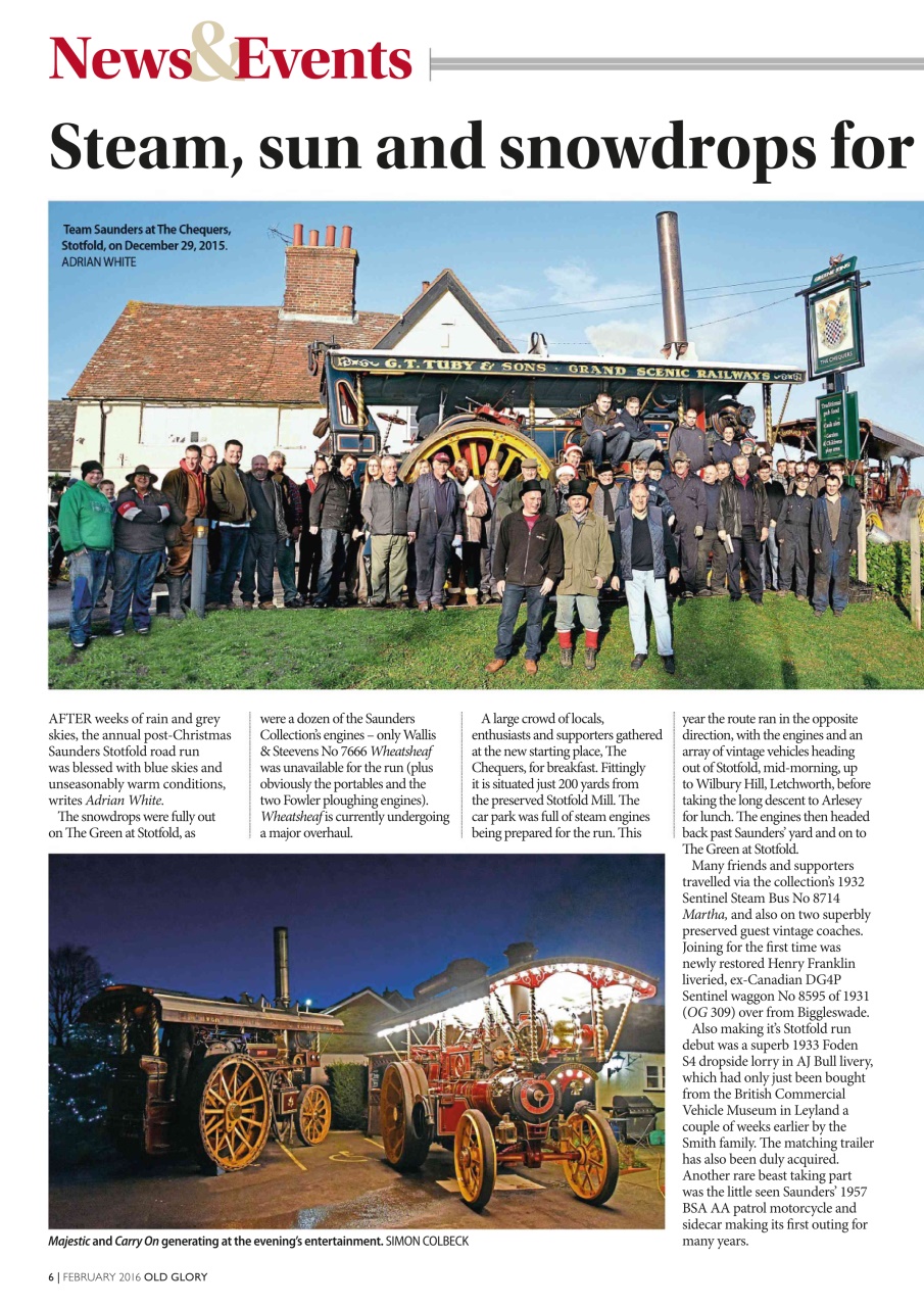 Old Glory Magazine Preview Pages