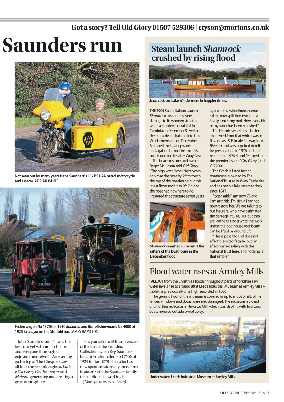 Old Glory Magazine Preview Pages