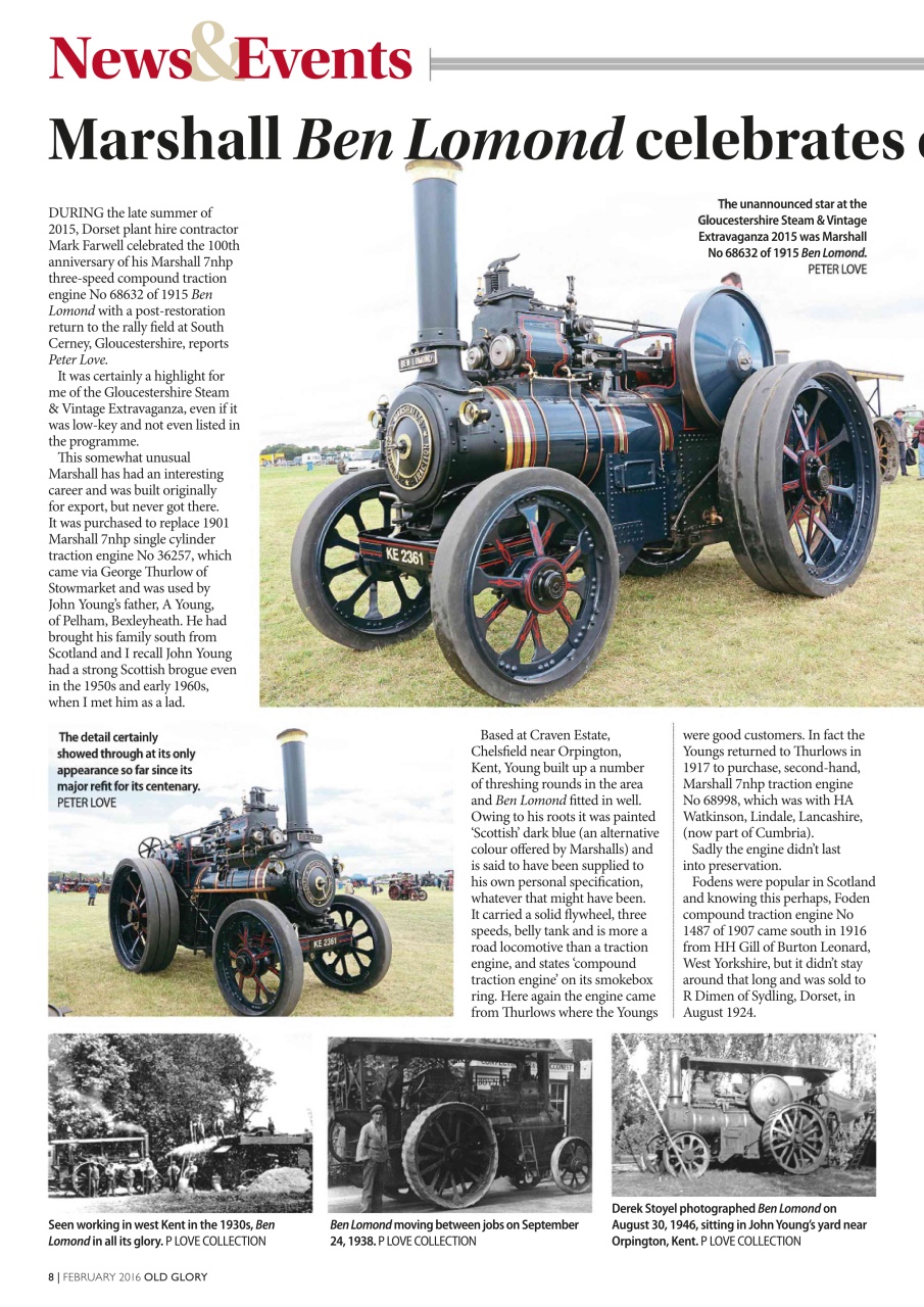 Old Glory Magazine Preview Pages