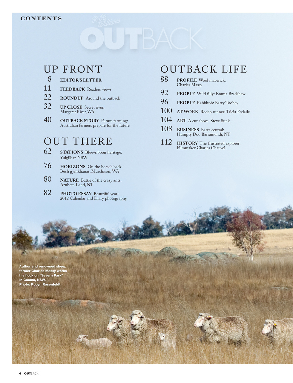 OUTBACK Magazine Preview Pages