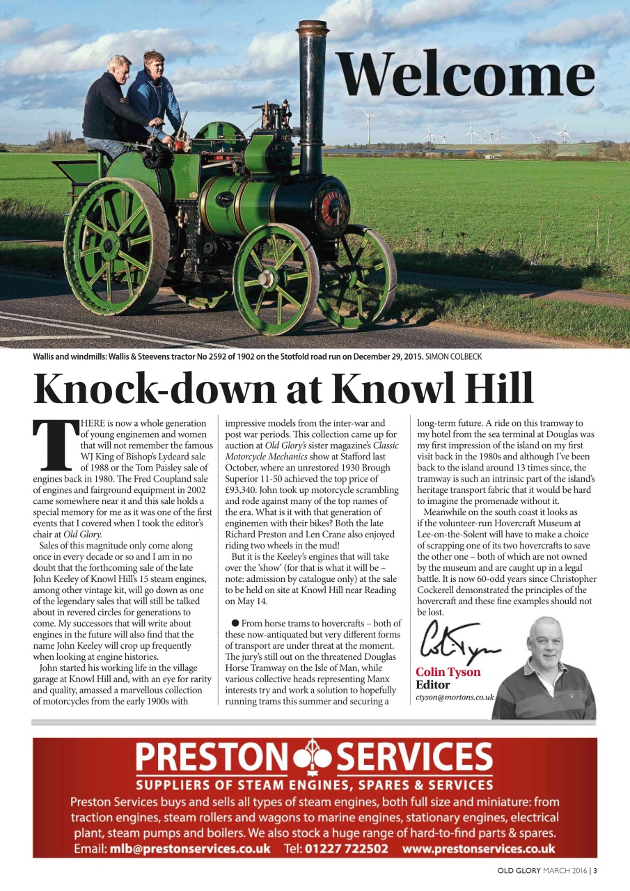 Old Glory Magazine Preview Pages