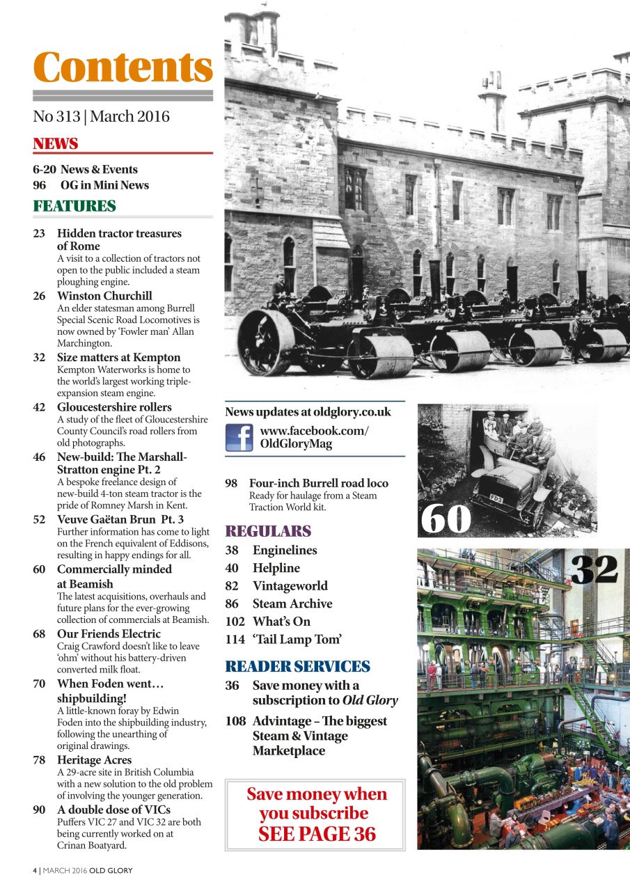 Old Glory Magazine Preview Pages