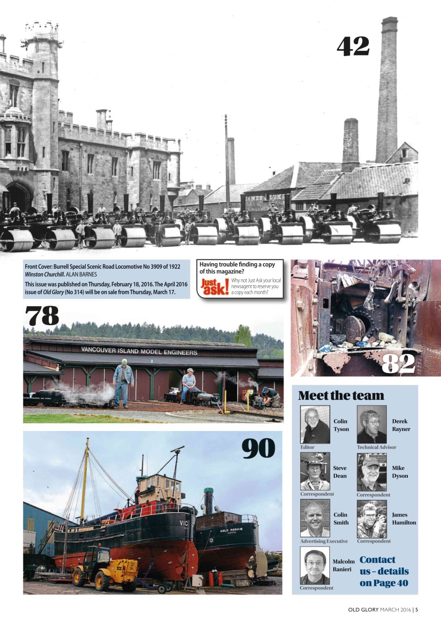 Old Glory Magazine Preview Pages