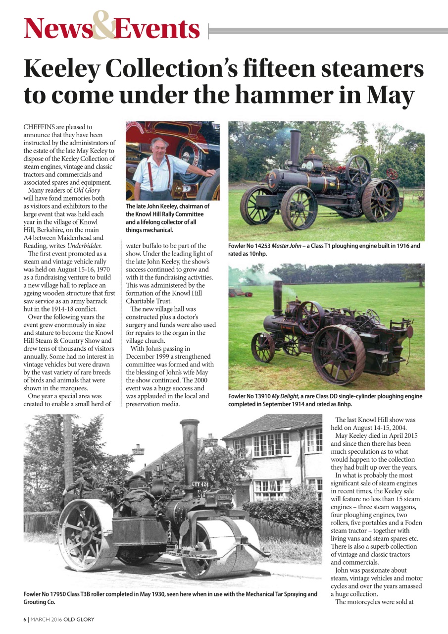 Old Glory Magazine Preview Pages