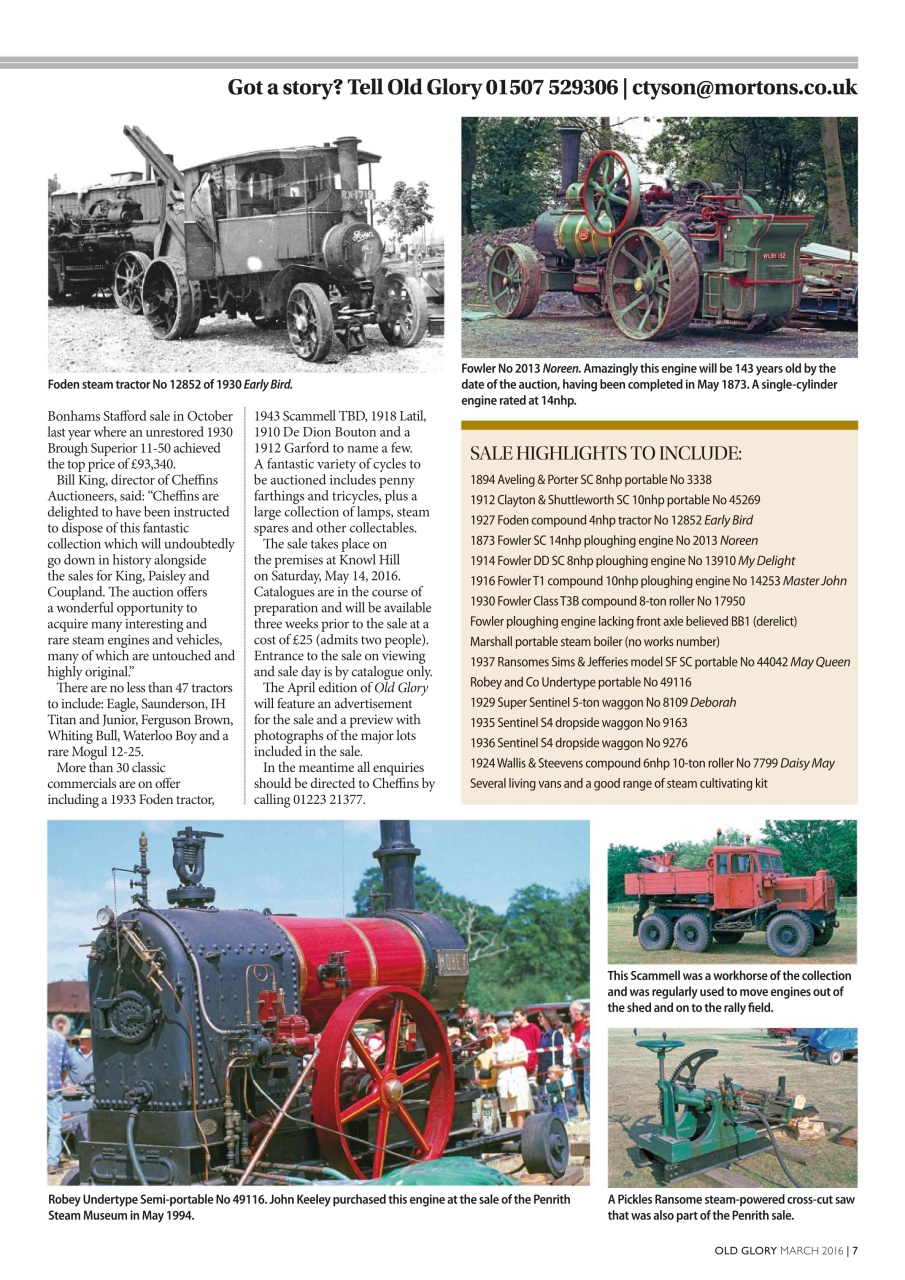 Old Glory Magazine Preview Pages