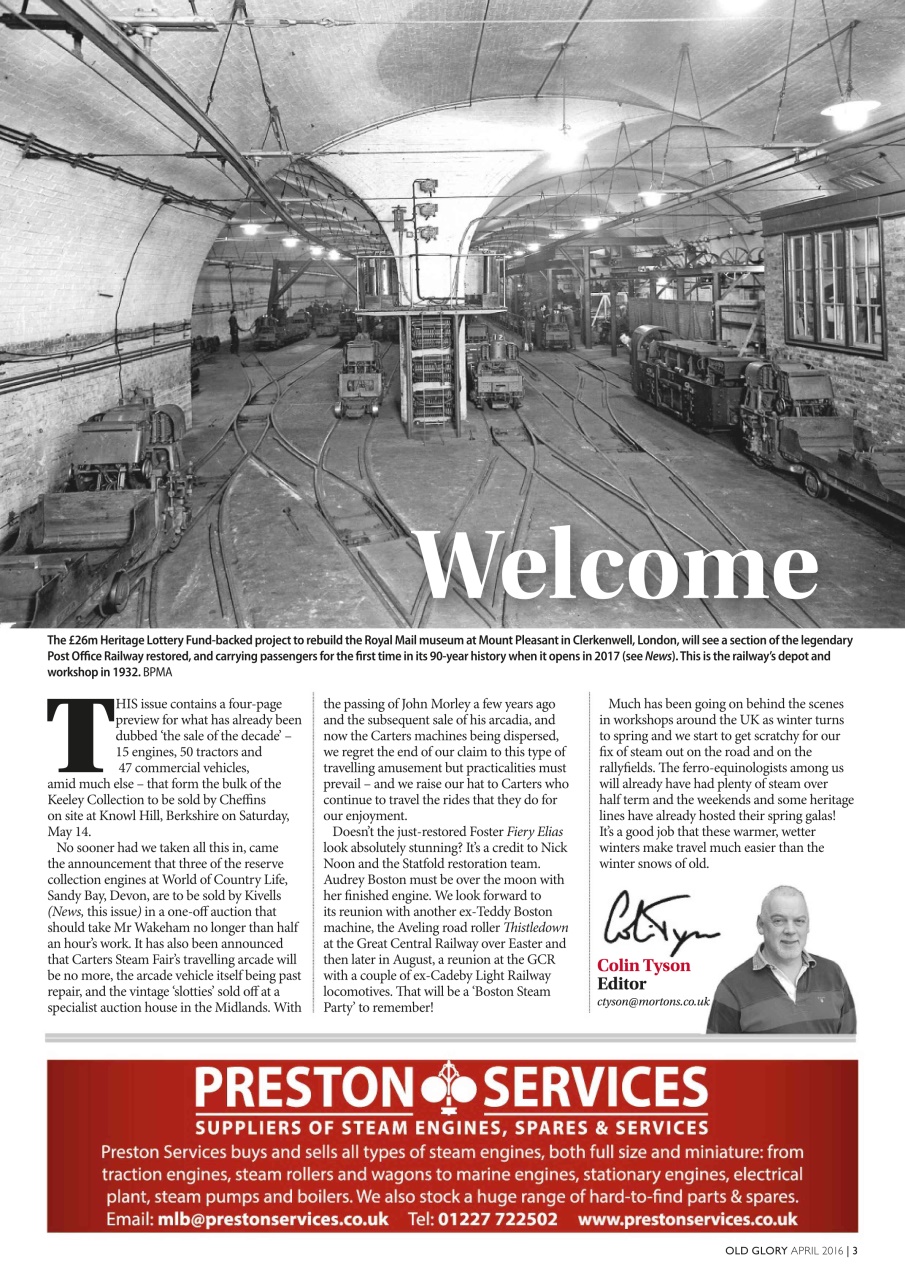 Old Glory Magazine Preview Pages