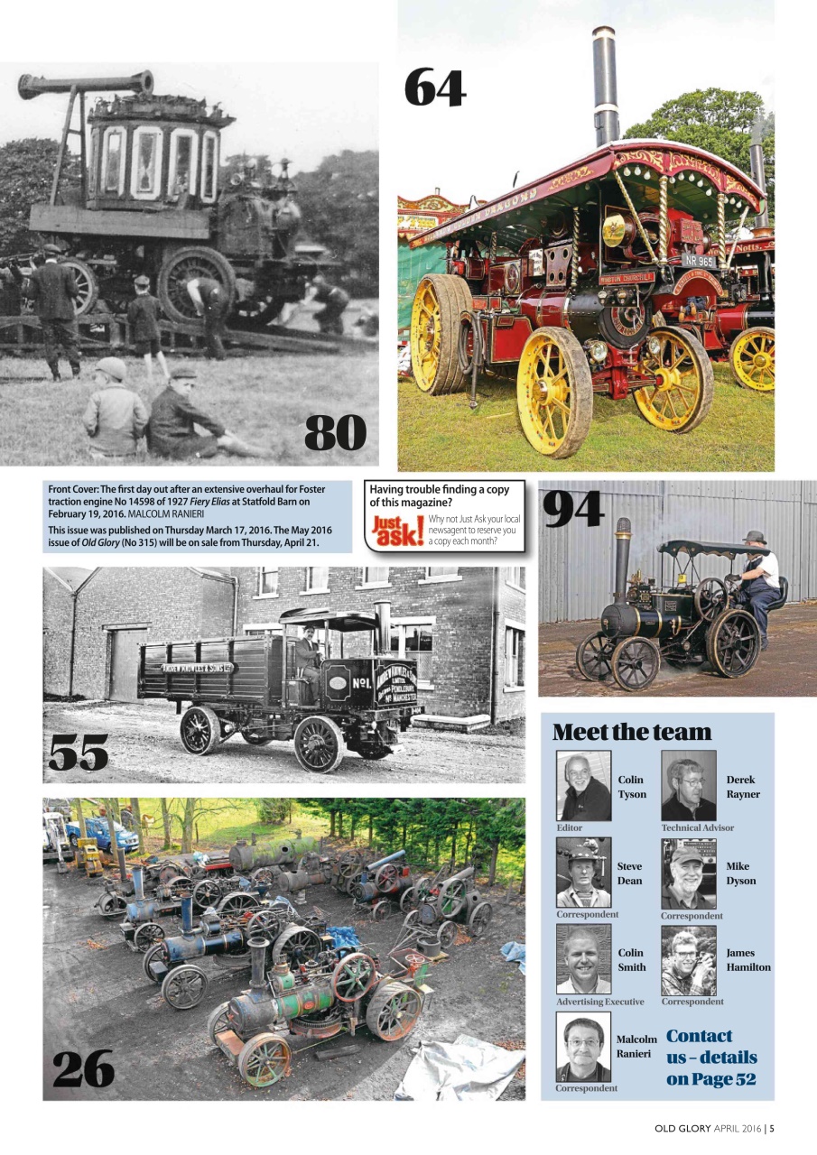 Old Glory Magazine Preview Pages