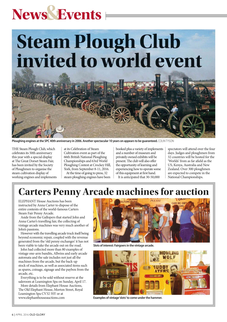 Old Glory Magazine Preview Pages