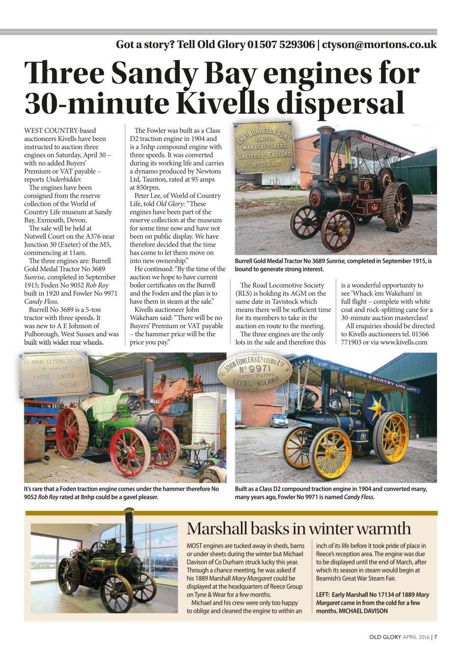 Old Glory Magazine Preview Pages