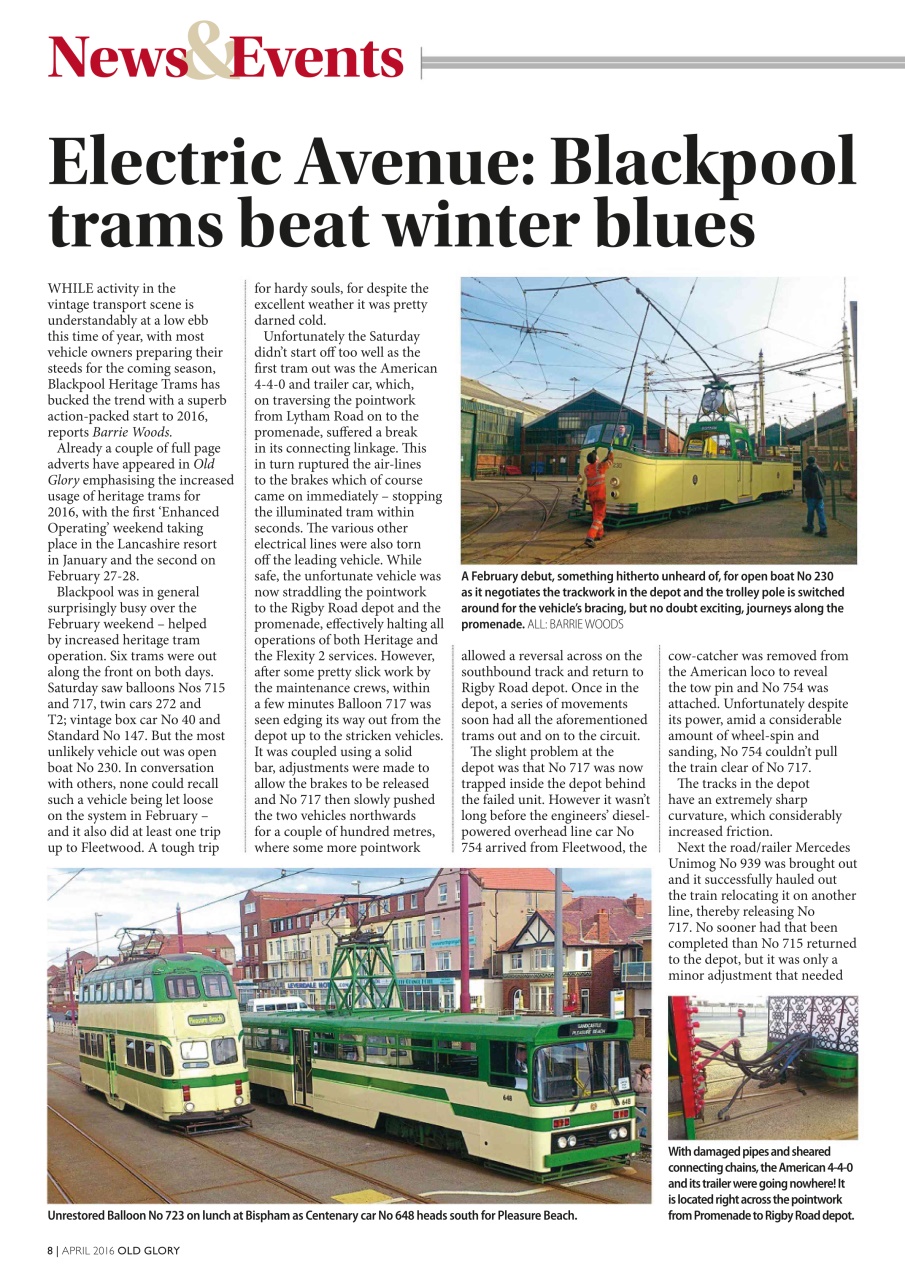 Old Glory Magazine Preview Pages