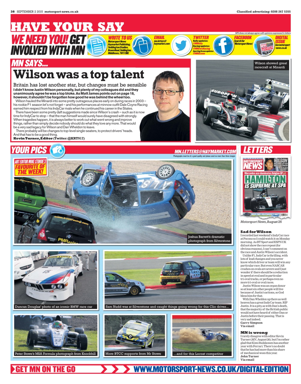 Motorsport News Preview Pages