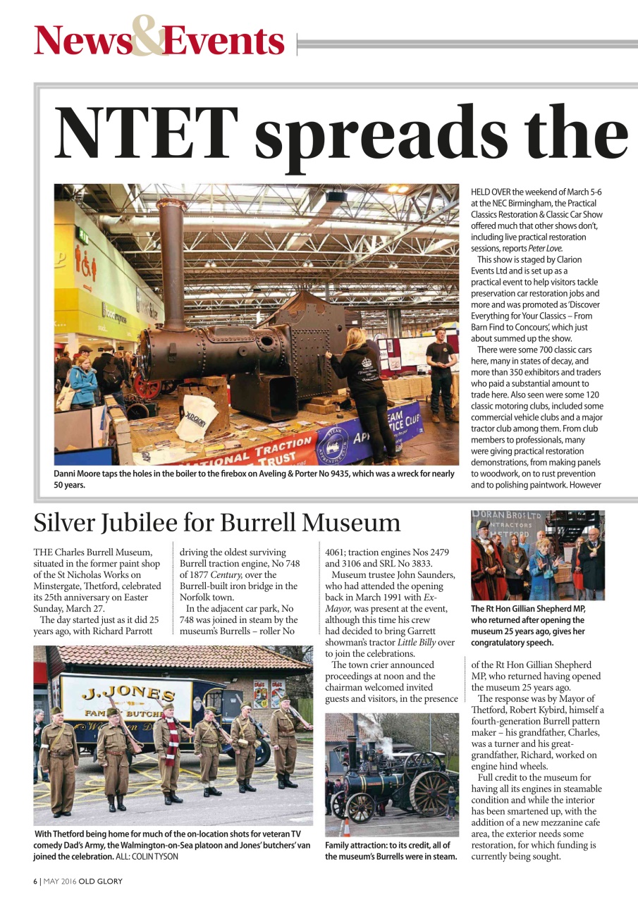 Old Glory Magazine Preview Pages