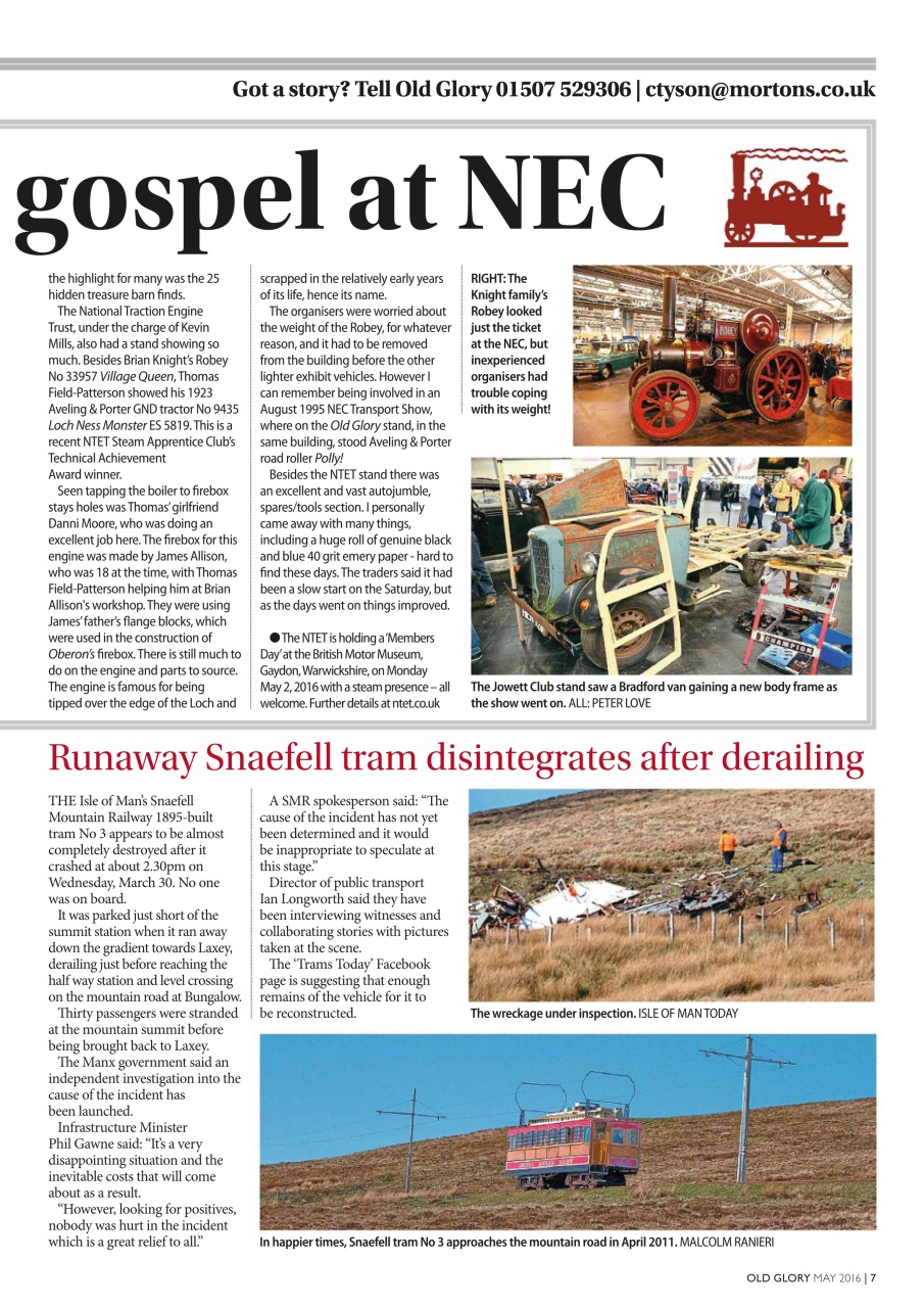 Old Glory Magazine Preview Pages