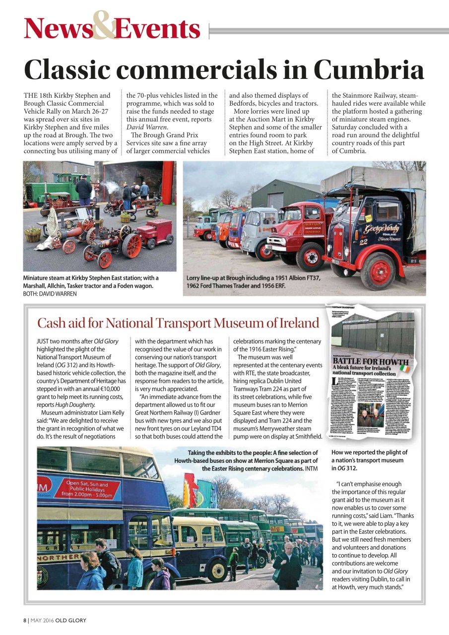 Old Glory Magazine Preview Pages