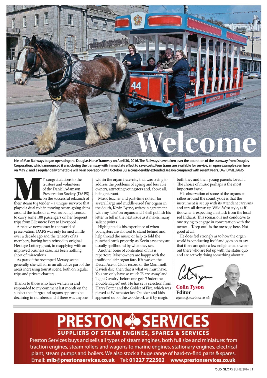 Old Glory Magazine Preview Pages