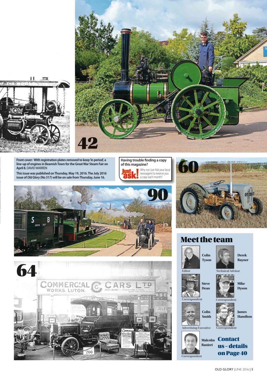 Old Glory Magazine Preview Pages