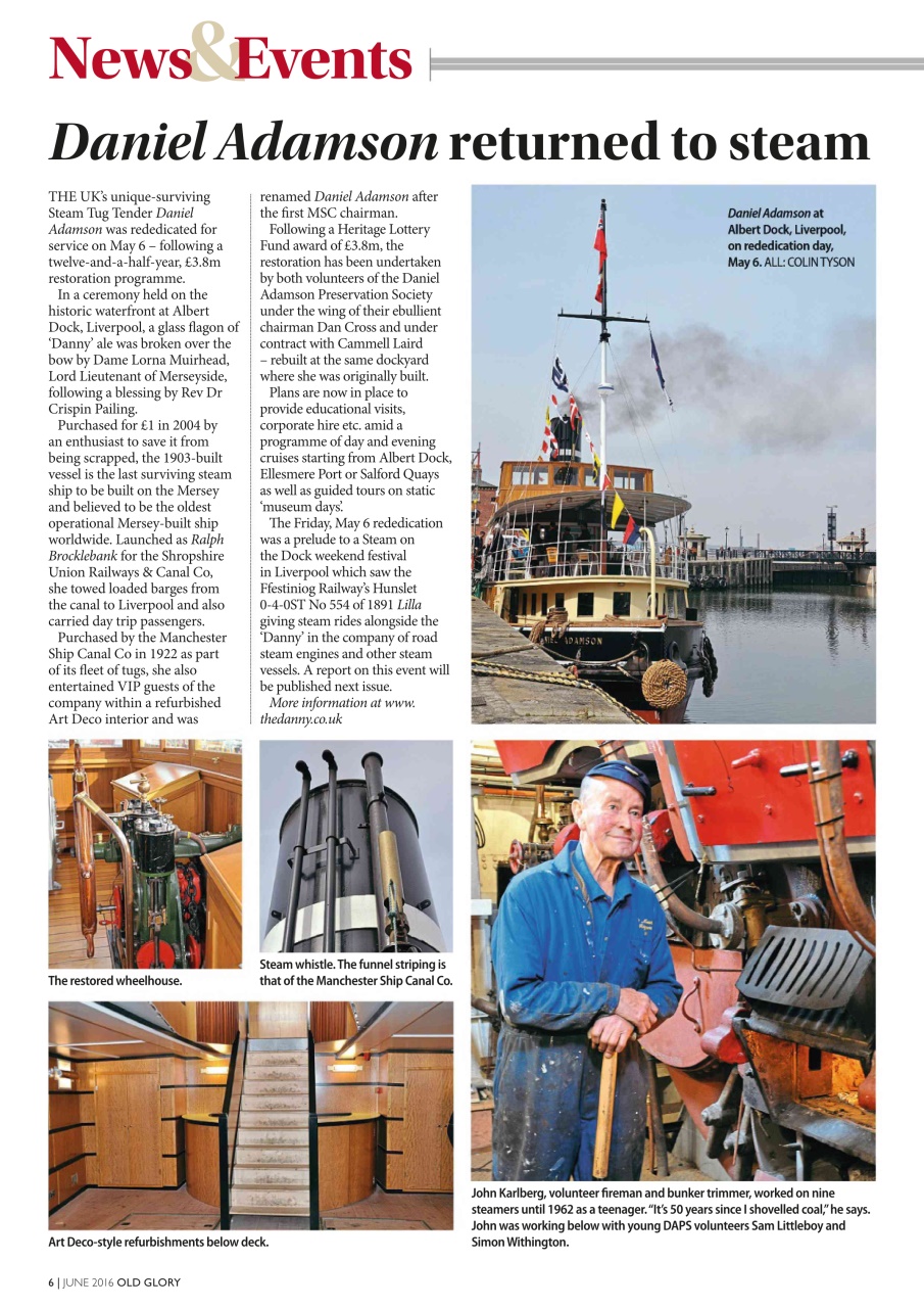 Old Glory Magazine Preview Pages