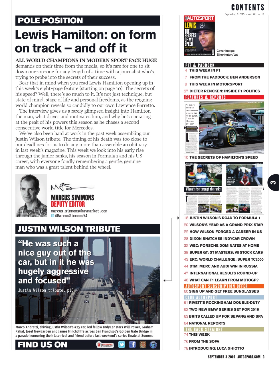 Autosport Preview Pages