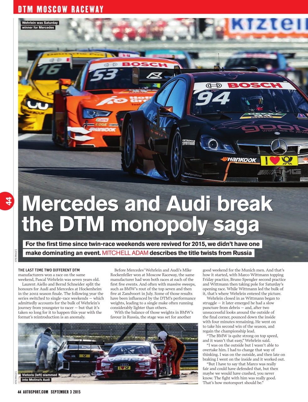 Autosport Preview Pages