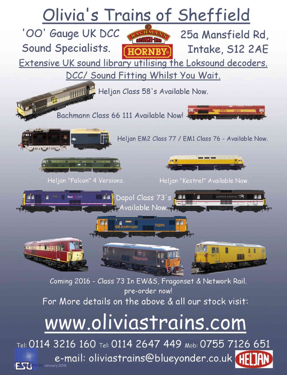 Rail Express Preview Pages