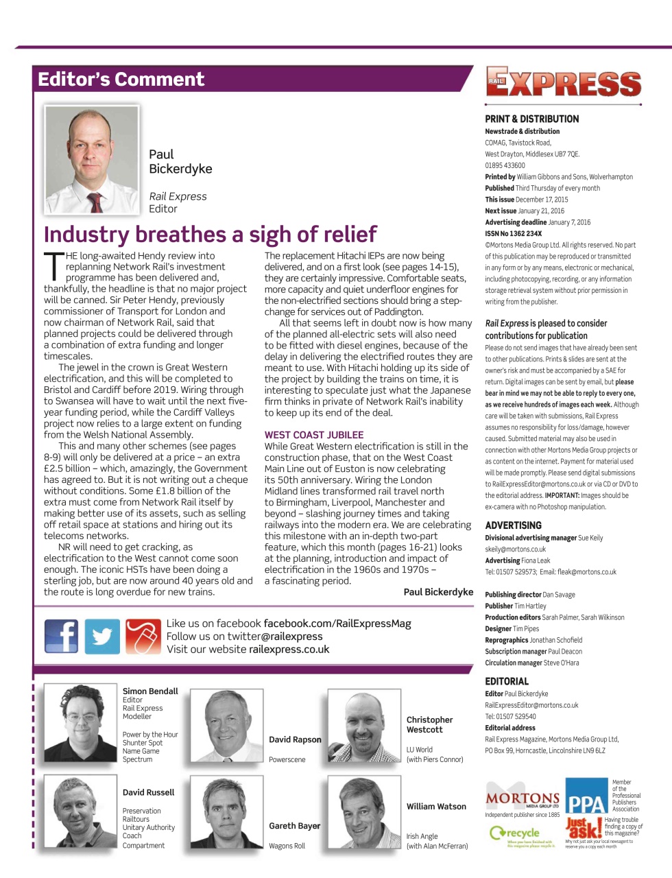 Rail Express Preview Pages