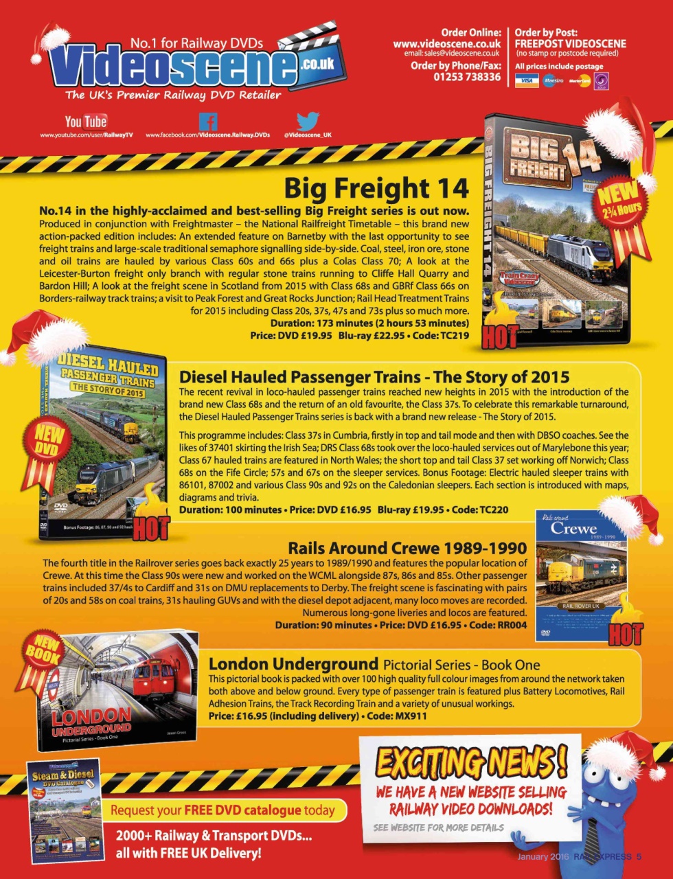 Rail Express Preview Pages