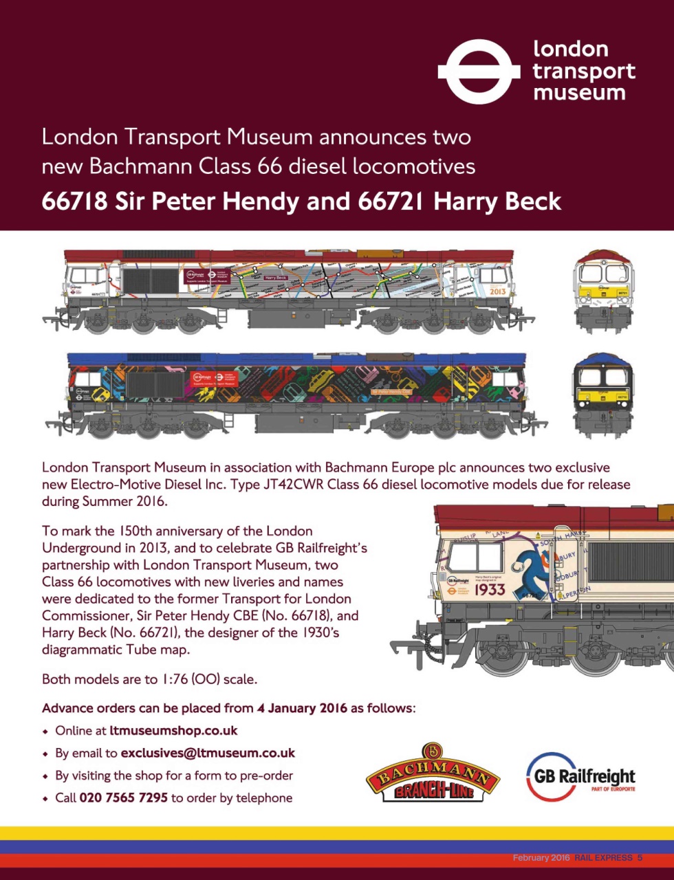 Rail Express Preview Pages