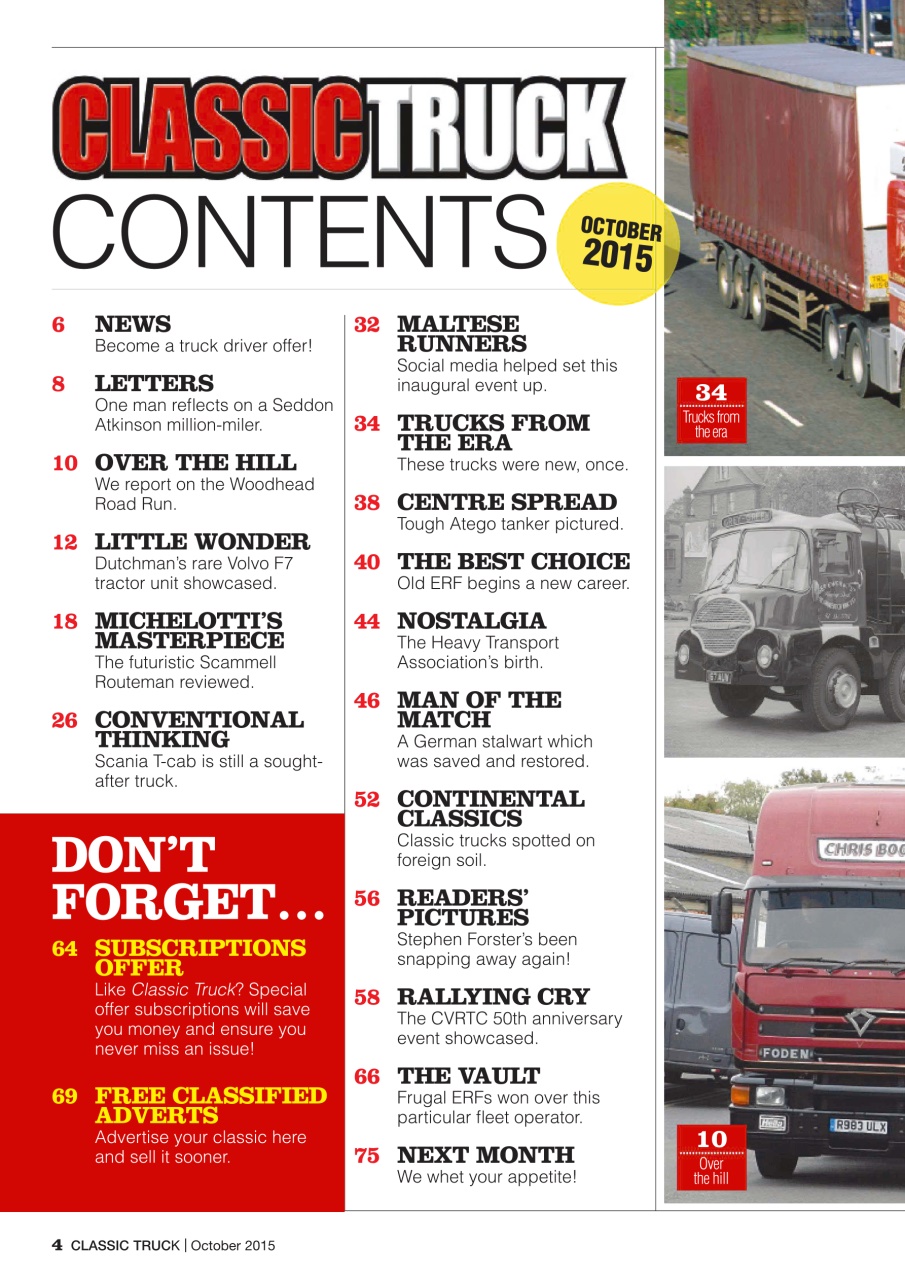Classic Truck (OLD) Preview Pages