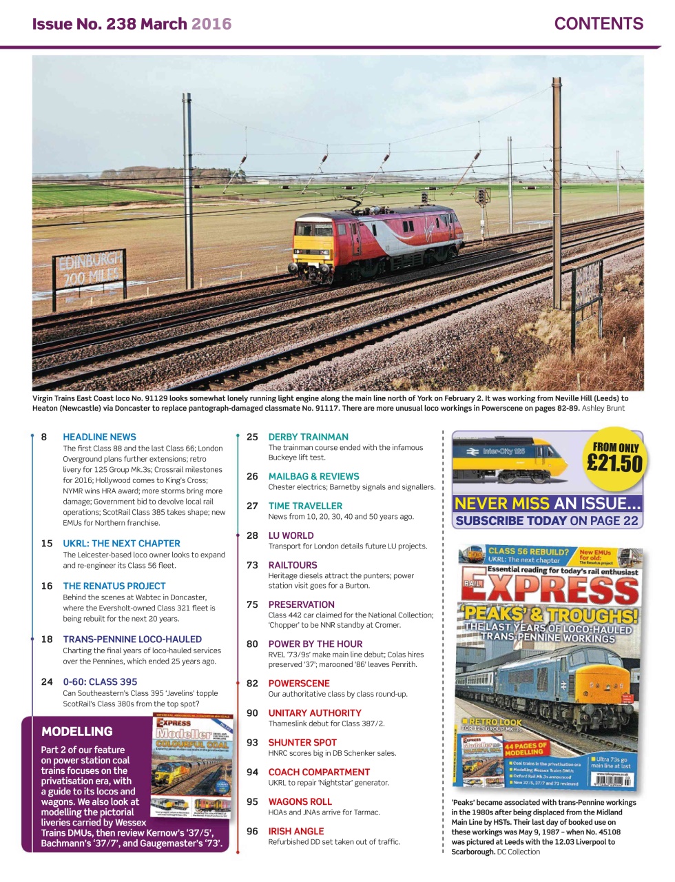 Rail Express Preview Pages
