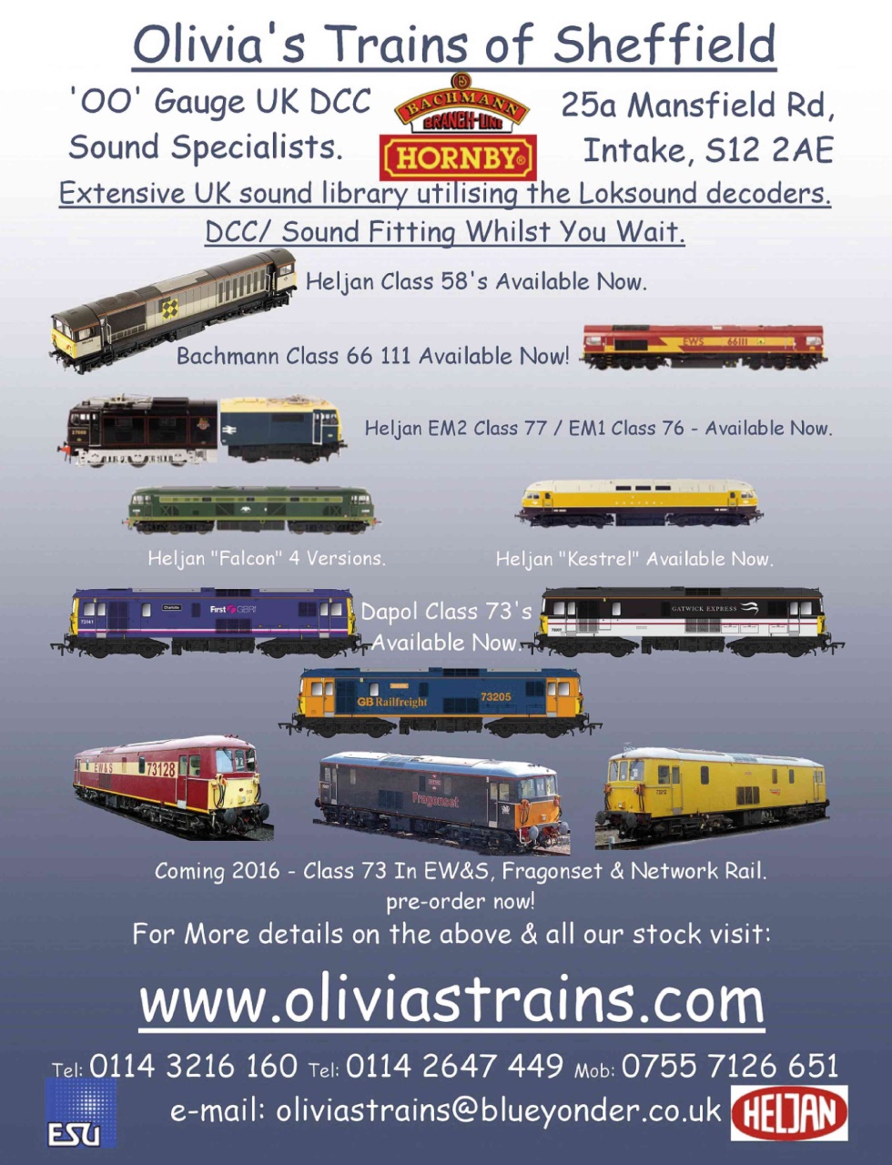 Rail Express Preview Pages