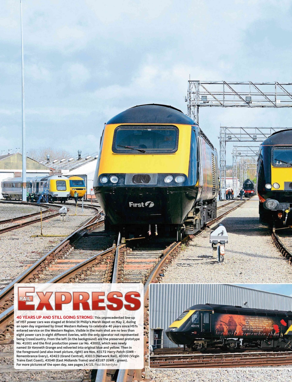 Rail Express Preview Pages